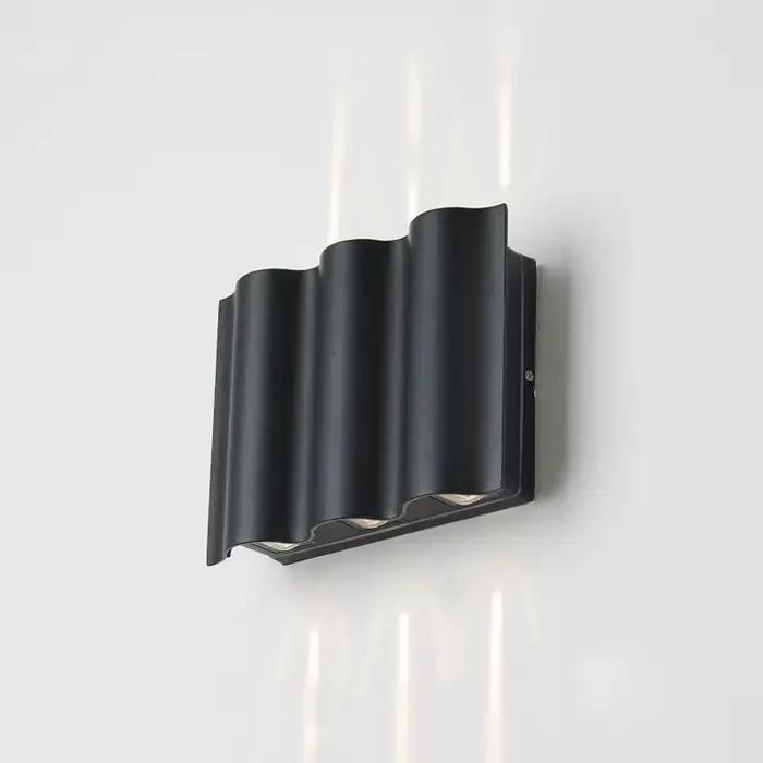 Mur LED lumières 6W 12W 18W balcon applique lampes étanche éclairage extérieur en aluminium jardin porche lampe décor à la maison AC110V 220V