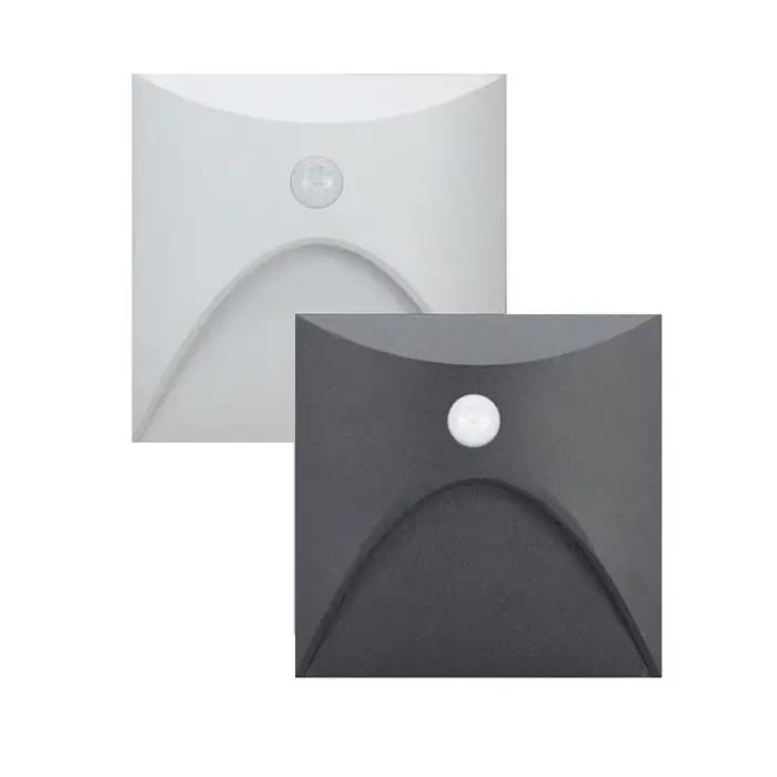 Lampe murale Led encastrée avec capteur de mouvement PIR