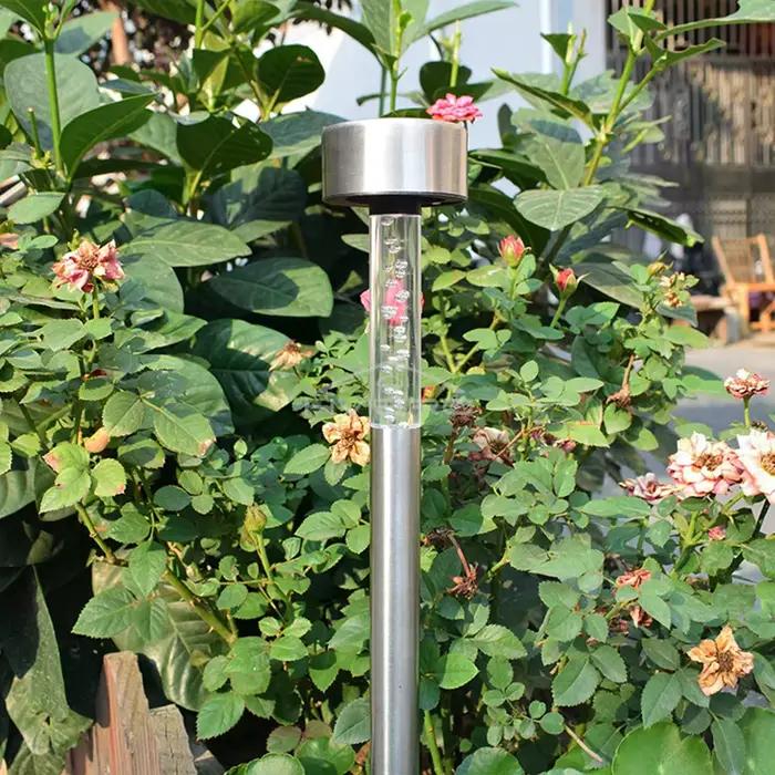 Solaire acrylique petit Tube lampe jardin extérieur paysage éclairage voie Patio cour parc pelouse Villa décoration lumière étanche