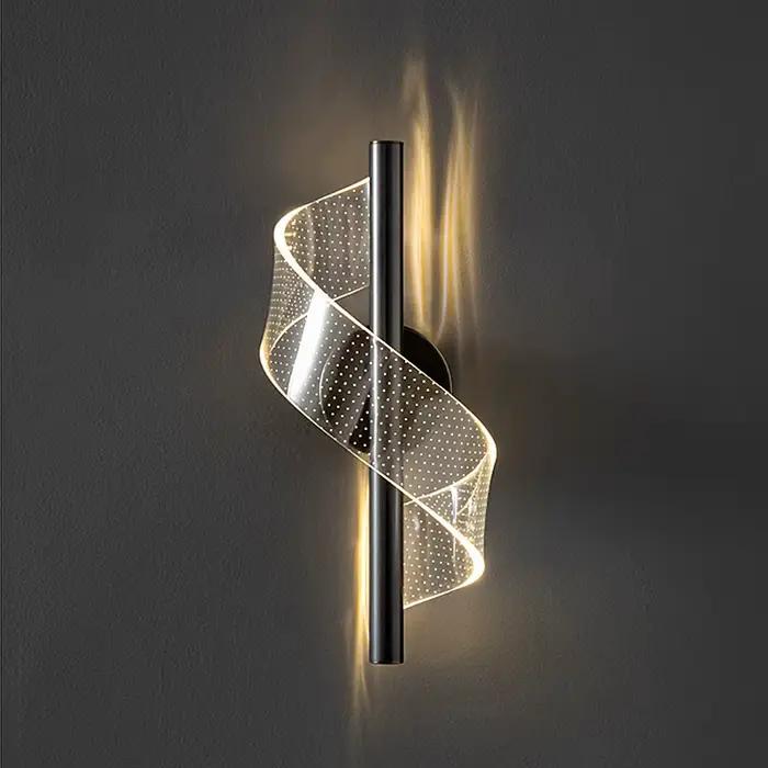 Applique murale LED au design nordique moderne