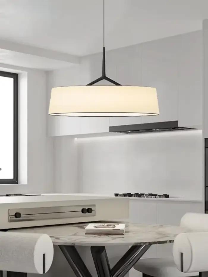 2025 Design italien minimaliste individuel pendentif lumières LED moderne suspension lampe cuisine île Restaurant salon café Ta