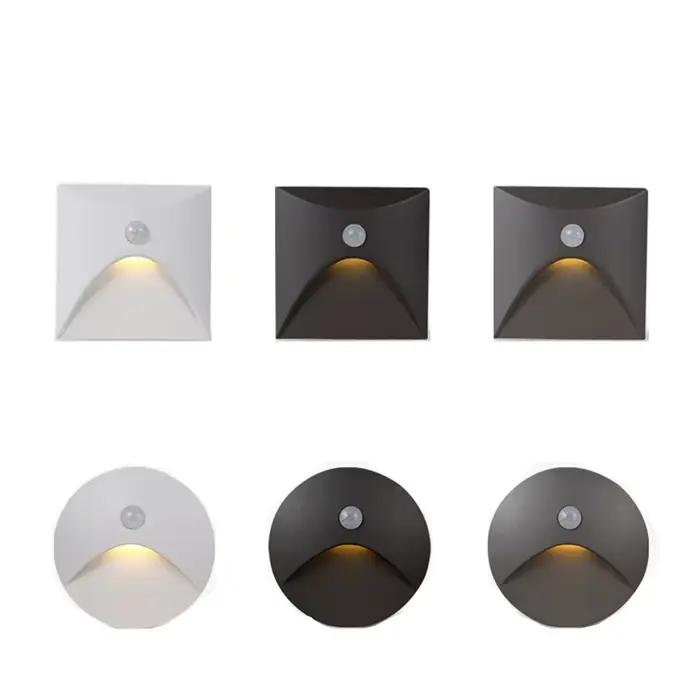 Lampe murale Led encastrée avec capteur de mouvement PIR