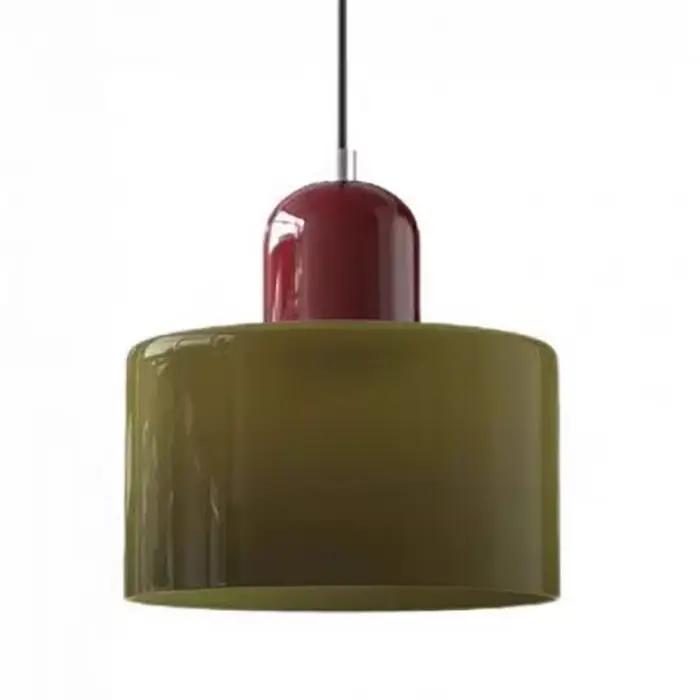 Lustre en verre nordique moderne pour chambre à coucher