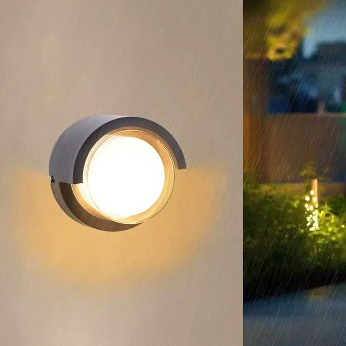 Applique extérieure moderne étanche IP65 décoration de jardin extérieur porche lumière cour balcon allée éclairage mural AC85-265