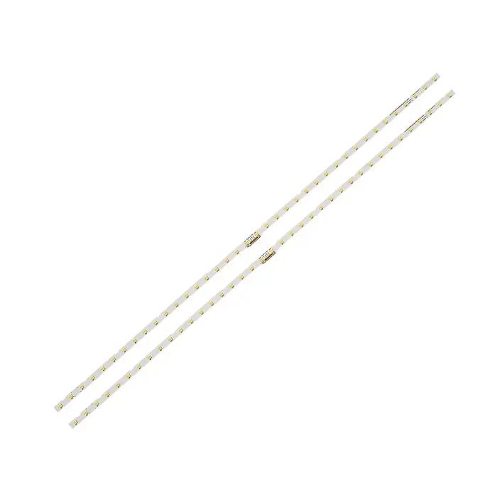 Bande de rétro-éclairage LED 38 lampes pour Samsung TV 49 pouces, UE49NU7140U UE49NU7100U UE49NU7100 UE49NU7170 UE49NU7300 AOT_49_NU7300_NU7100