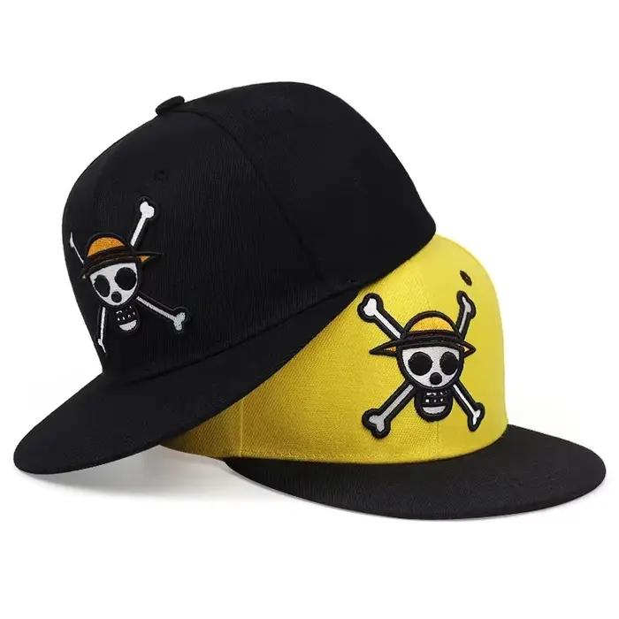 Casquette de baseball imprimée dessin animé ONE PIECE Monkey D. Luffy Tony Chopper, réglable, décontractée, pour l'extérieur, protection solaire, toutes saisons