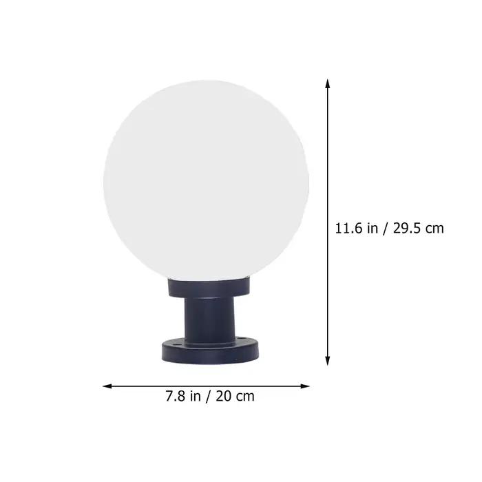 Couverture d'ampoules LED d'abat-jour de clôture