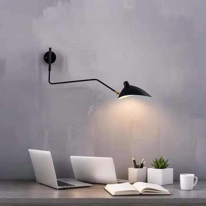 Nordique DaWn Spider Serge Mouille appliques chambre industrielle rétro applique créative Simple salon luminaires Led