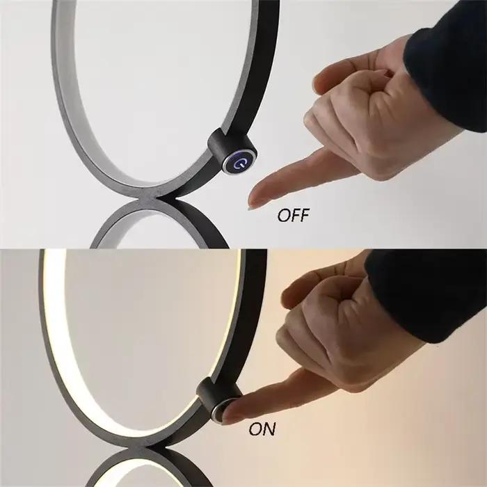 Lampadaire Led pour salon avec interrupteur tactile