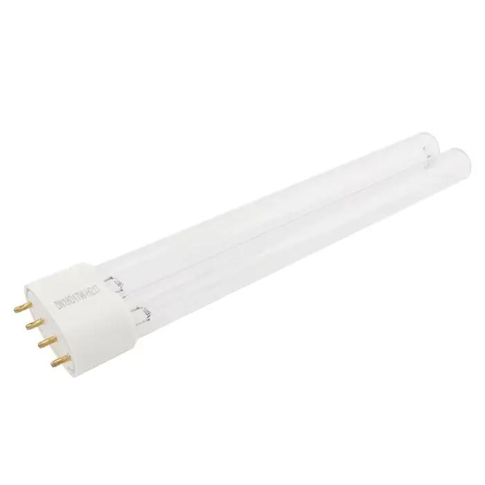 Lampe UV à 4 broches 2G11, lampes UVC 18W 24W 36W 40W 55W pour la purification de l'air / le nettoyage des étangs