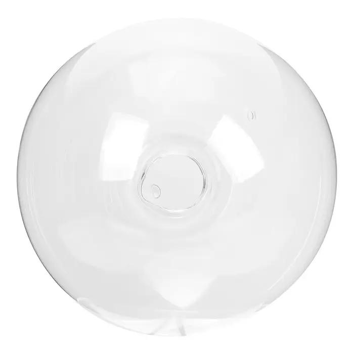 Abat-jour en verre transparent moderne pour lampes de table