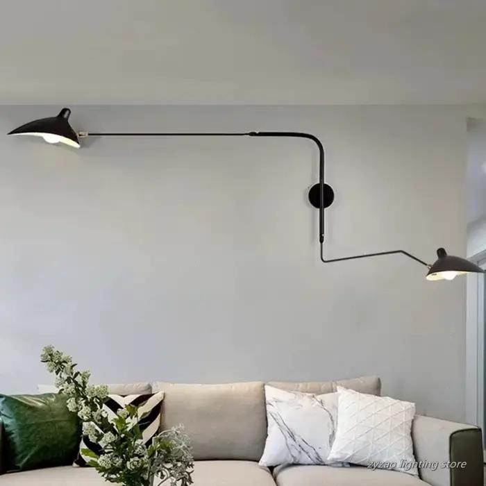 Nordique DaWn Spider Serge Mouille appliques chambre industrielle rétro applique créative Simple salon luminaires Led