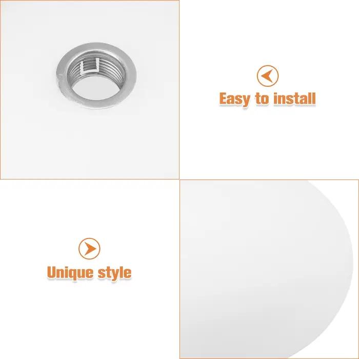 Abat-jour en verre ovale moderne pour luminaires G9
