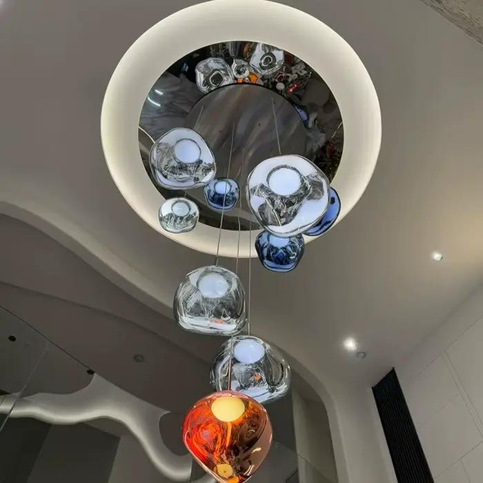 Lampe suspendue LED nordique en PVC