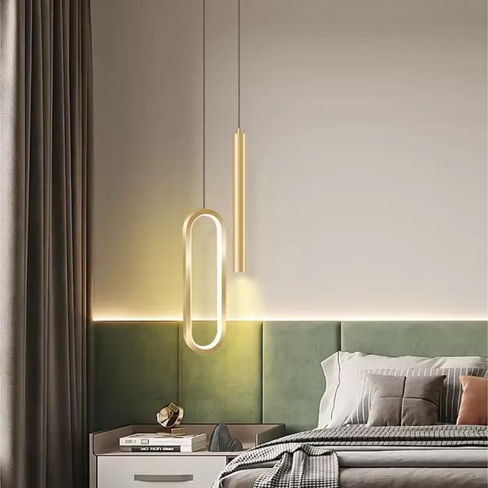Lampe LED suspendue au design nordique moderne