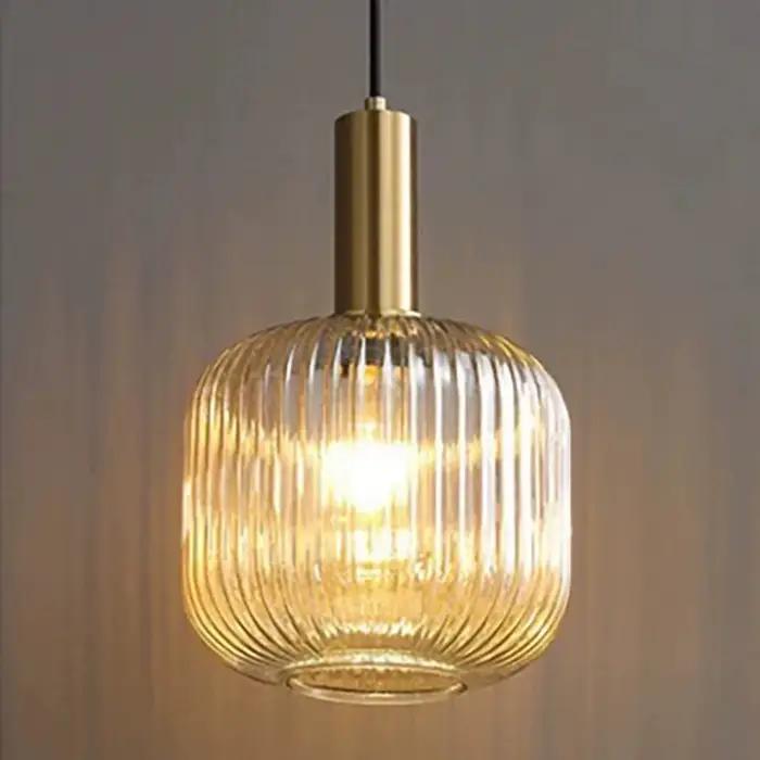 DARHYN nordique coloré LED verre suspension pour couloir Restaurant cuisine salon décoration de la maison Installation d'éclairage