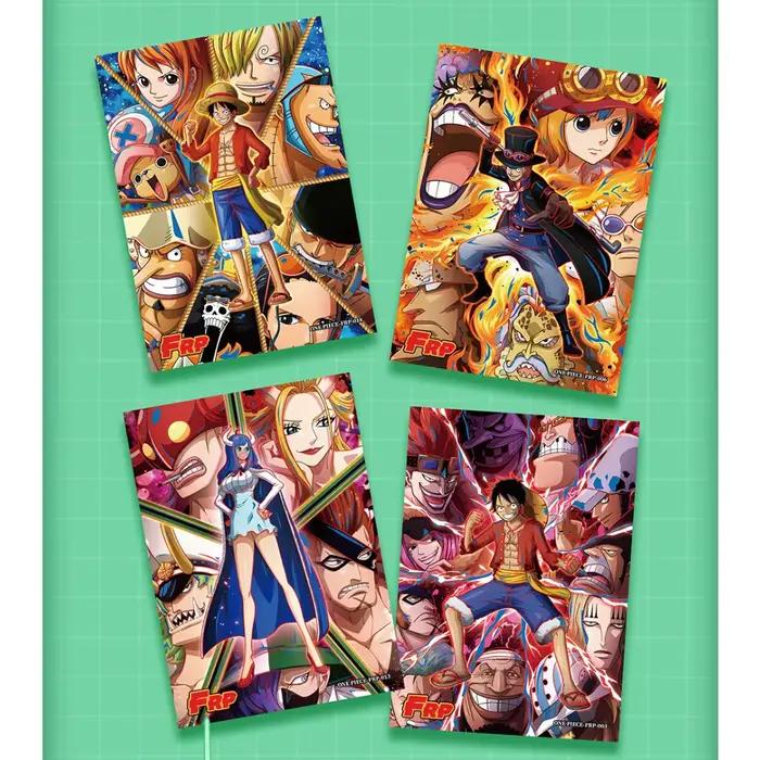 One Piece "Punk Records" Anime Trading Cards Booster Box, 25 cartes/boîte, cartes TCG de collection rares de niveaux FRP et SLP pour les fans
