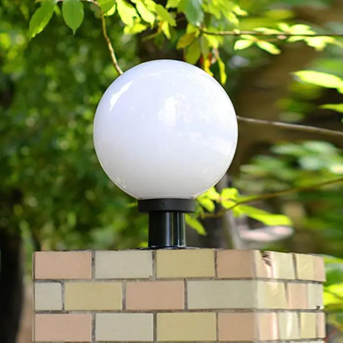 Couverture d'ampoules LED d'abat-jour de clôture