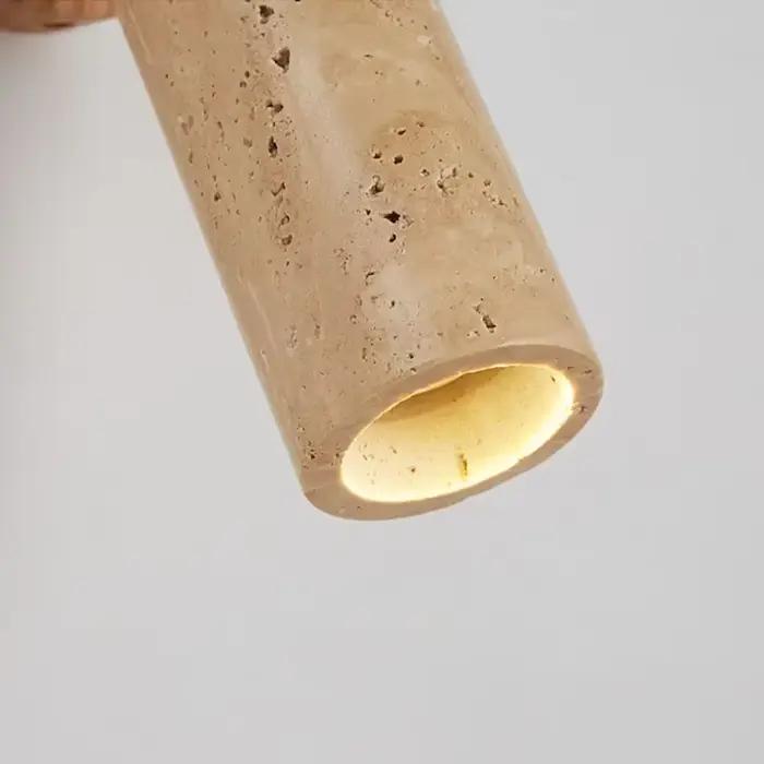 Wabi-sabi vent LED avec projecteurs applique murale rétro