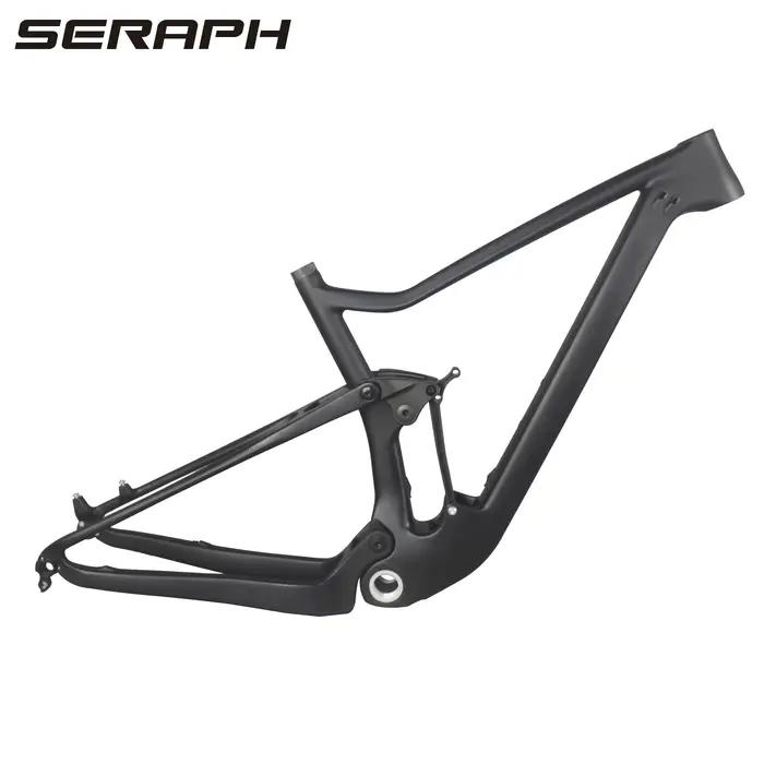 Cadre de VTT en fibre de carbone, suspension 2.35mm, 29er, 148 opathy, BSA