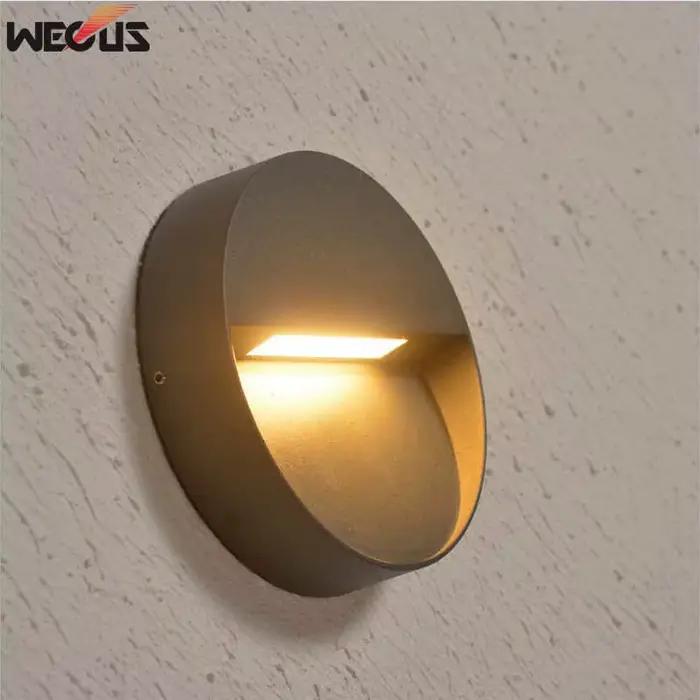 LED lumière d'escalier encastré applique murale extérieure LED escaliers lumière en aluminium marche lumières escalier éclairage
