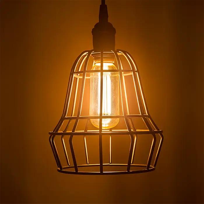 Ampoule Tubulaire à Filament Jaune Chaud pour Lustre