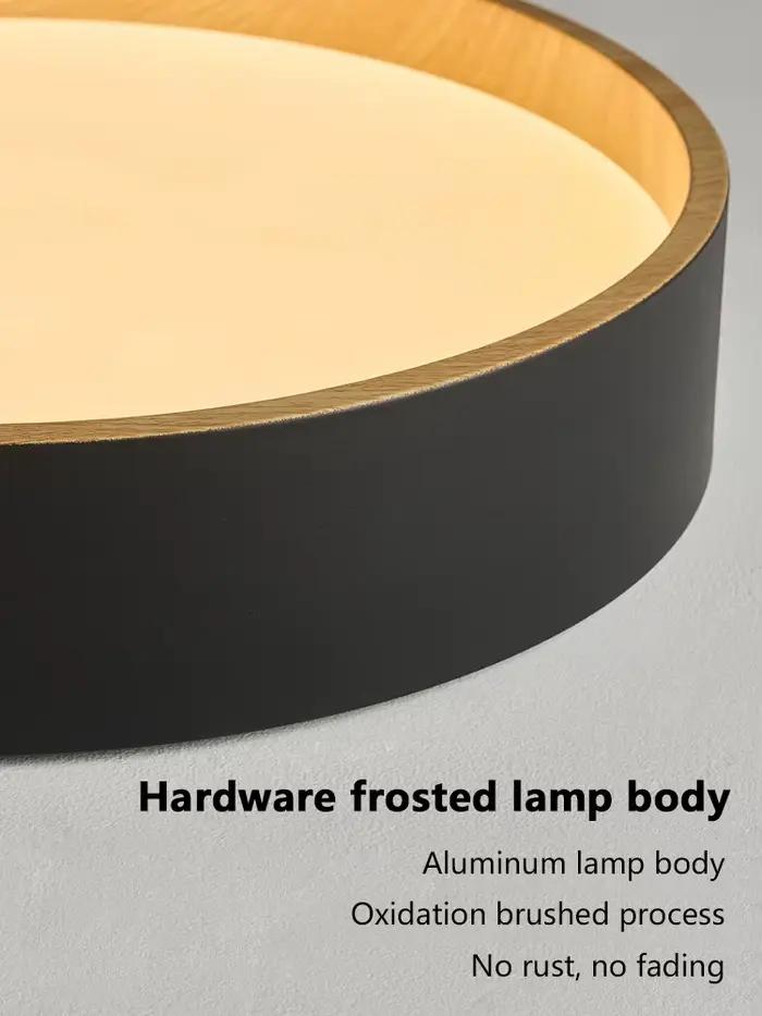 Plafonnier LED au Design Nordique Moderne et Simple
