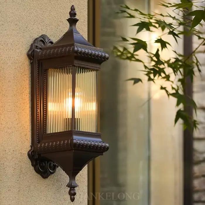 JIANKELONG Applique Murale Extérieure Vintage Rétro