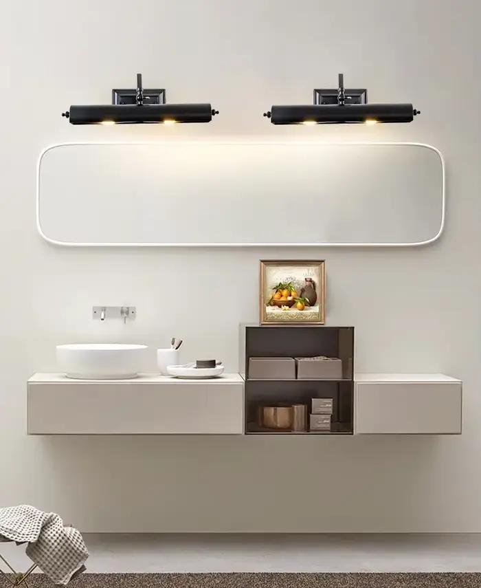 Applique Murale Rétro à LED pour Miroir de Toilette