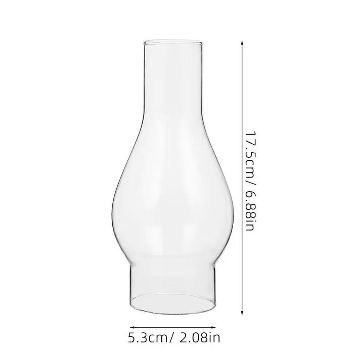 Abat-jour en kérosène en verre Transparent