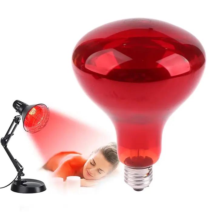 Ampoule de physiothérapie infrarouge 100W 150W, thérapie chauffante, lampe rouge pour le corps, les douleurs du cou, l'arthrite, Relaxation des articulations musculaires, soulagement de la douleur
