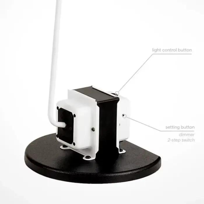 Lampes de sol LED minimalistes réglables