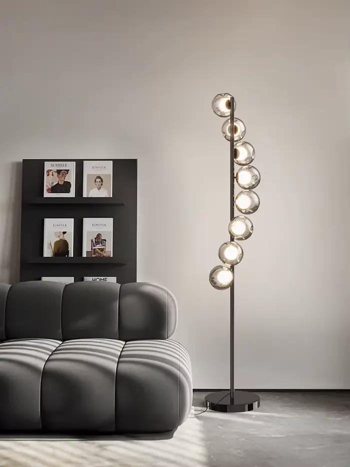 Lampadaire LED de luxe moderne pour salon canapé chambre support de chevet lumières hôtel Villa étude Lustre décoration de la maison luminaire