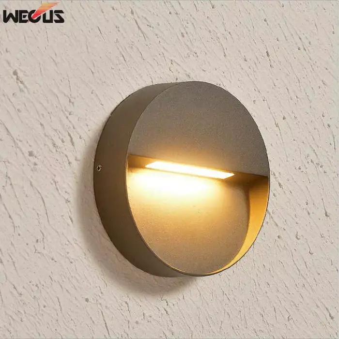 LED lumière d'escalier encastré applique murale extérieure LED escaliers lumière en aluminium marche lumières escalier éclairage