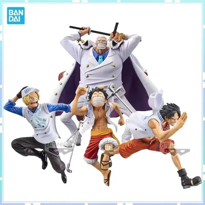 Bandai Original BANPRESTO Anime une pièce luffy Sabo Ace Garp Naval rêve Magazine titre Page figurine modèle jouet