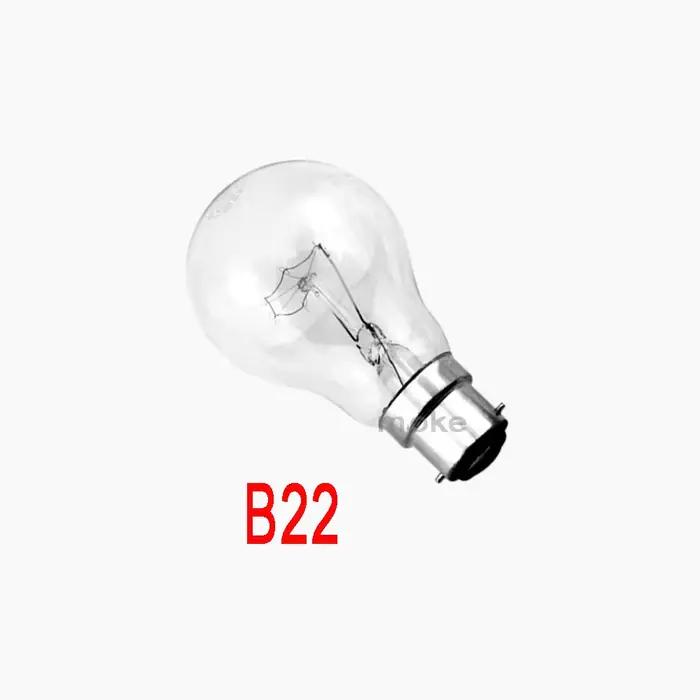 Ampoule à incandescence A55 E27 B22 220V 40W 60W 100W 95*55mm 2700K