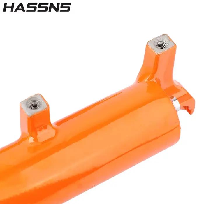 Fourche de suspension VTT HASSNS S32L 26 pouces 27,5 pouces 29 pouces, fourche de suspension à air pour vélo, commande manuelle, fourche de VTT 100 mm