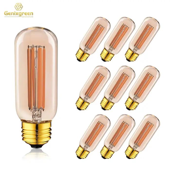 Ampoule Tubulaire à Filament Jaune Chaud pour Lustre