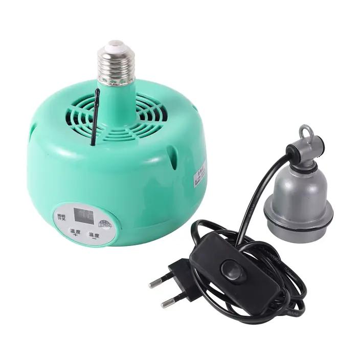 Lampe chauffante pour animaux de compagnie, lumière chaude pour poulet, régulateur de température thermostatique, boîte pour Reptile, lampe chauffante 220V 300W