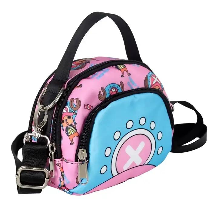 Sac à bandoulière One Piece avec figurines d'anime Chopper, sacs à bandoulière pour garçons, sacs de voyage en toile pour filles, sac de sport, produits décoratifs, cadeau