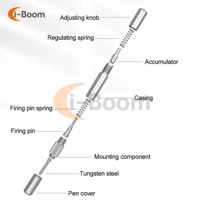Stylo de dynamitage Verre Trempé Panneau Arrière Pause Crack Démolition Stylo Pour iPhone Samsung Xiaomi Téléphone Réparation Outils de Dynamitage