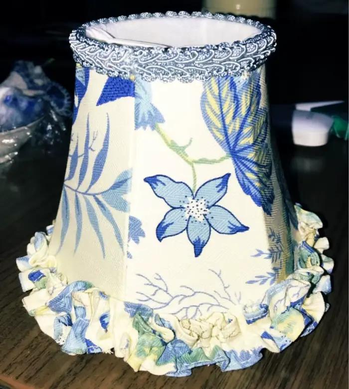 Cadre d'abat-jour en fer, 13cm de diamètre, à clipser, bricolage