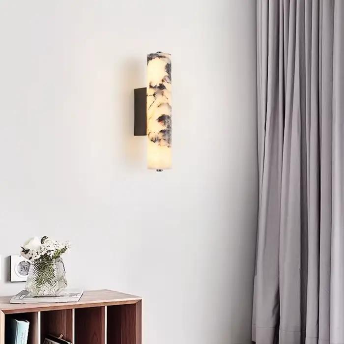 Applique murale en marbre noir de style italien