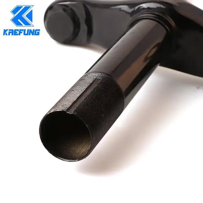 Fourche à Suspension Avant de 10 Pouces pour Disque de Frein, Support en Acier, Alliage, Moto, VTT, Vélo, Scooter Électrique, Tube de Choc